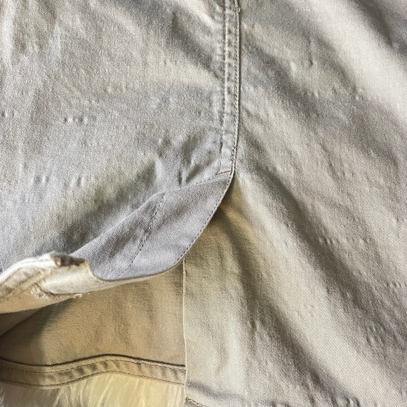 Woolrich Dove Chino Skirt Khaki Tan Active Women's Size 8 - Picture 10 of 10
